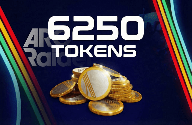 6250 рейдерских жетонов